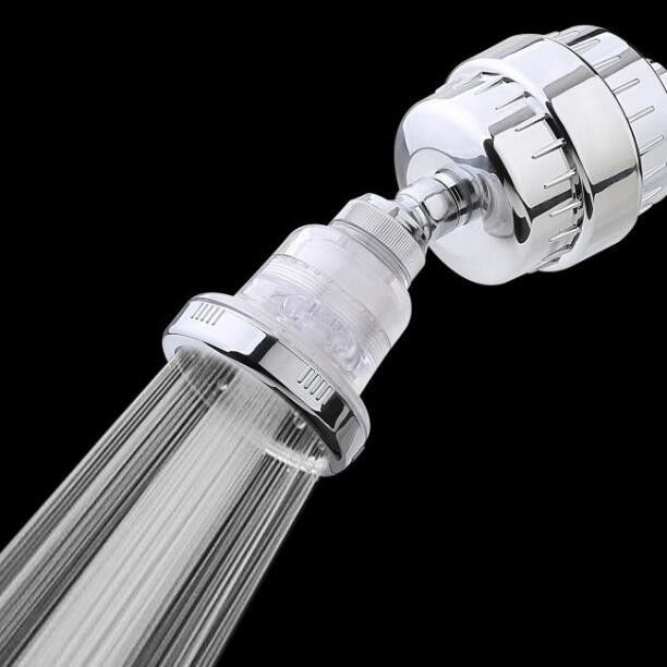 15 Stages Shower Water Purification Filters Replacement With Vitamin C Shower Head