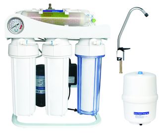 Sistema rasante auto casero de la purificación del agua de la ósmosis reversa 50-100gpd