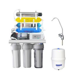 Voltaje Eco del sistema 220v de la filtración del agua de la ósmosis reversa de la etapa del plástico 7 - amistoso