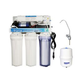 Sistema básico de la filtración del agua de la ósmosis reversa de 5 etapas del hogar con el filtro del carbono del poste